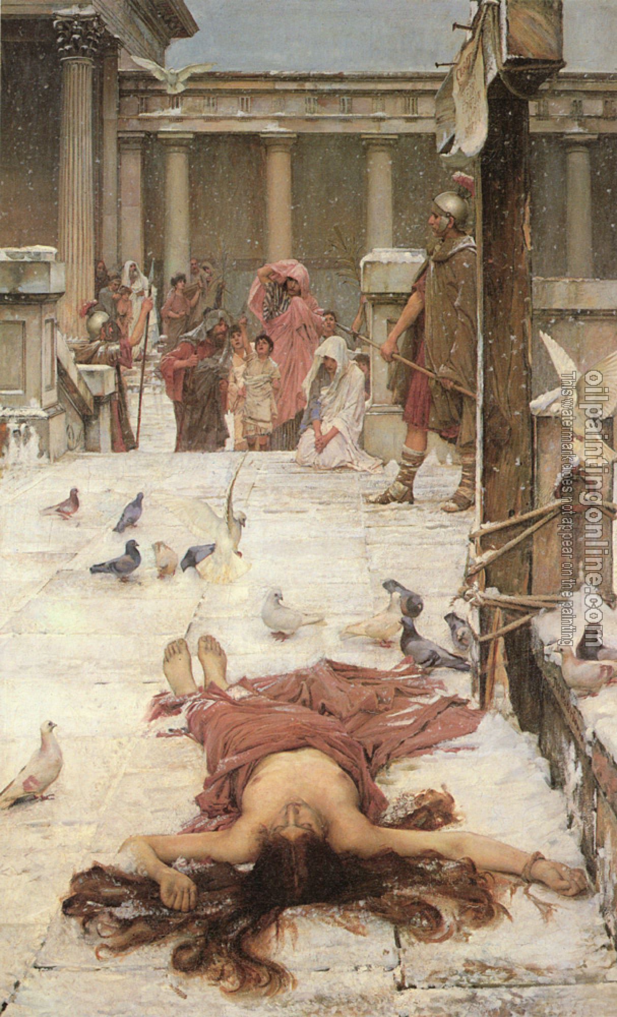 Waterhouse, John William - Saint Eulalia